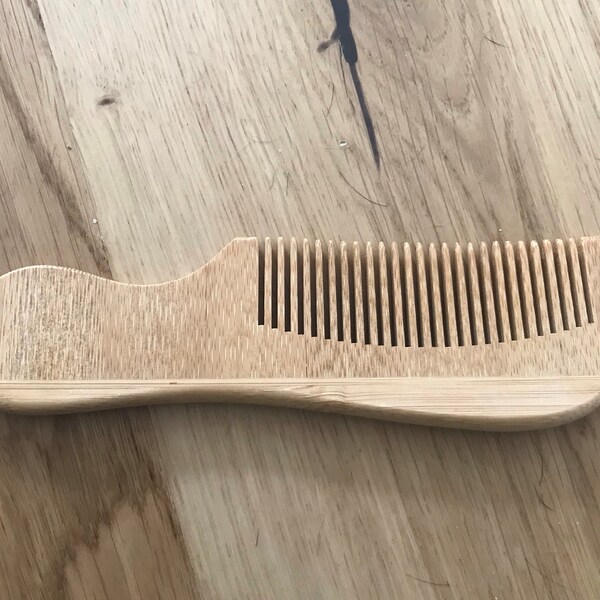 Handmade Wooden Comb for All Hair Types