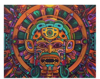 Casse-tête rétro art mexicain hommes - cadeau puzzle vintage - cadeau pour lui - jeu de casse-tête - ensemble de casse-tête de style vintage - cadeaux pour adultes