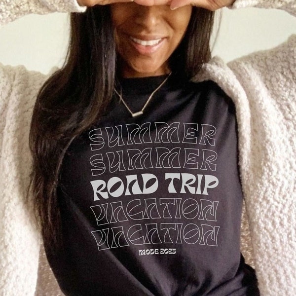 Roadtrip Tee for Adventurous Travelers - Embrace the Journey with the Road Trip Shirt, get your spontaneous Road Warrior on!