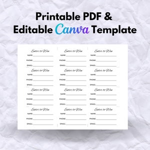 Modèle de billet de tombola imprimable moderne pour le billet d'entrée de tirage personnalisé modifiable Canva Entrez pour gagner la carte de marketing d'entreprise du concours de collecte de fonds
