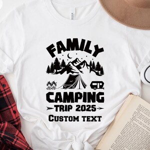 Family Camping Trip 2025 Shirt, Custom Family Camping Shirt, Camping Crew Shirt, Camp Matching Shirt, Camping Family Trip, Camp Sweatshirt