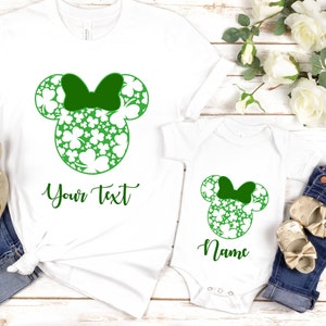 Disney St Patrick&#39;s Luckiest Day Ever Shirt  Disney Family Shirt  St Patrick&#39;s Day Mickey And Minnie Shirt  Patricks Day Shirt  Lucky Shirt