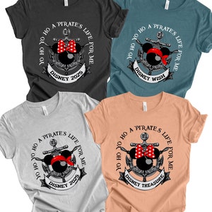 Pirates of The Caribbean Yo Ho Yo Ho A Pirates Life For Me T-shirt, Custom Disney Pirate Shirt,Custom Family Cruise Shirt, Disney 2025 Shirt