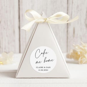 Personalised Wedding Cake Favour Sticker Personalised Wedding Cake Sticker For Wedding Favour Sticker For Wedding Cake- Angelina