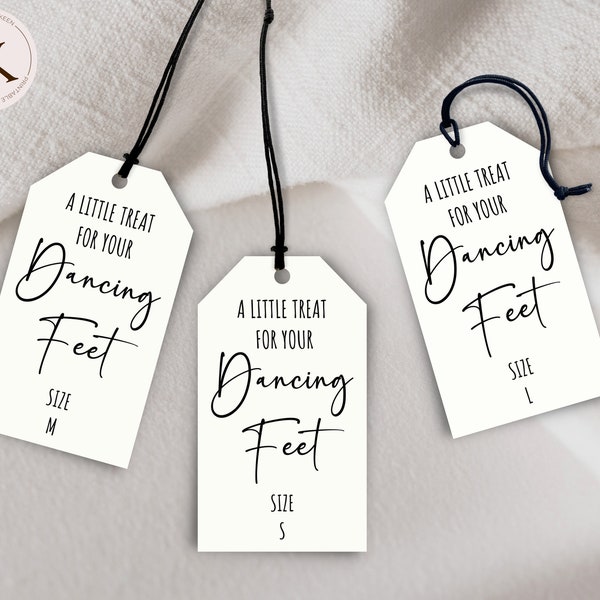 Wedding Flip Flop Tags Printable Treat For Your Dancing Feet Thong Tags For Minimalist Wedding Thong Tags Printable Flip Flop Tag