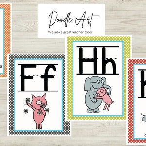 Piggie and Friends Alphabet Line - A to Z