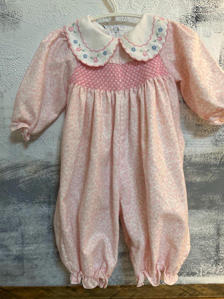 Vintage 80s Pink Baby Clothes - Etsy