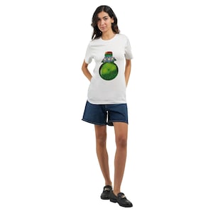 Forest Spirit in a Magic Bottle Women&#39;s Premium Unisex Crewneck T-shirt | Bella + Canvas 3001