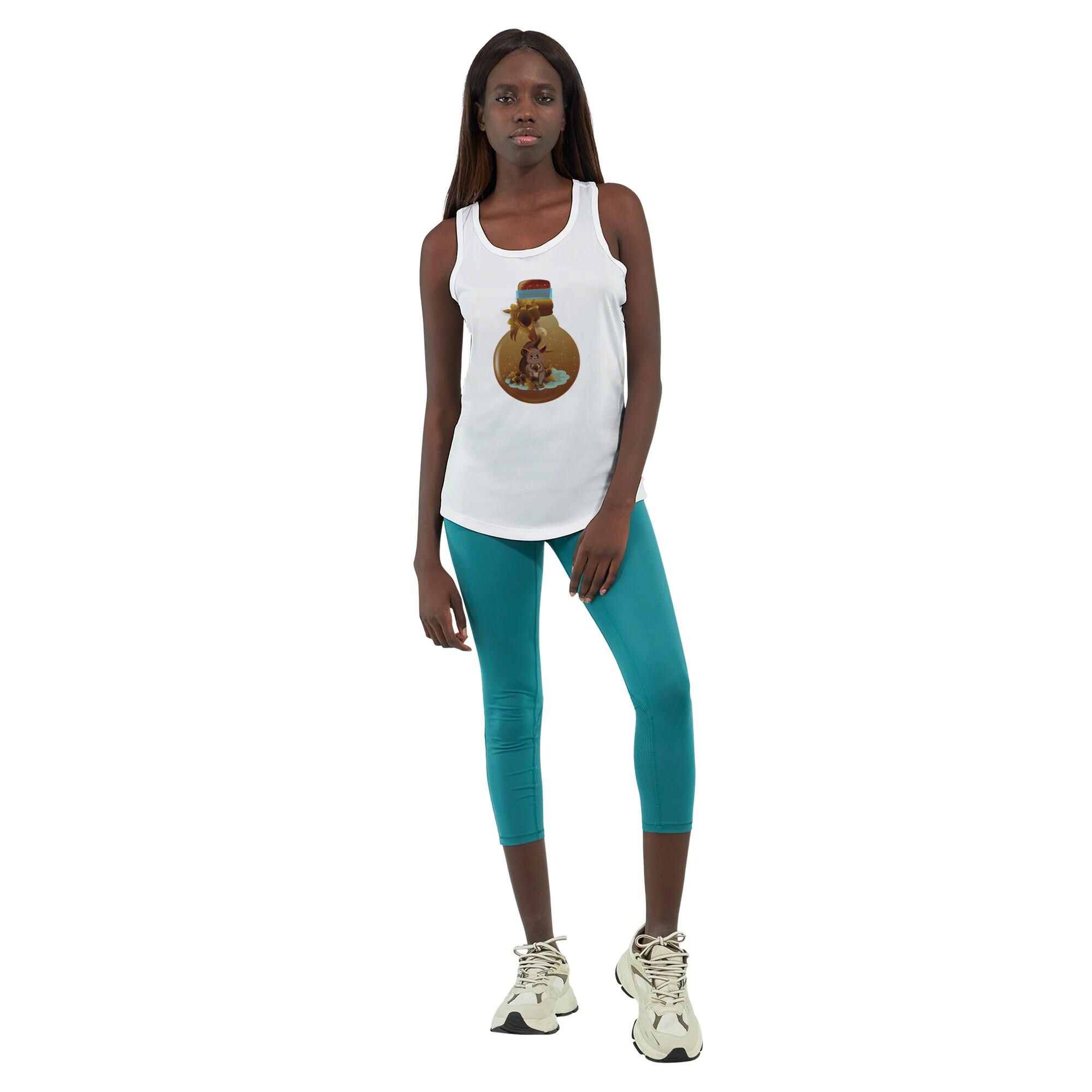 Sweet Squirrel in a Magic Bottle | Gildan® 5000 - Performance Womens Tank Top