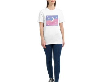 Dreamy Moon Classic Womens Crewneck T-shirt