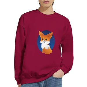 Foxy  Classic Unisex Crewneck Sweatshirt | Gildan® 18000