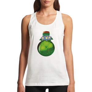 Forest Spirit in a Magic Bottle Women&#39;s Performance Womens Tank Top