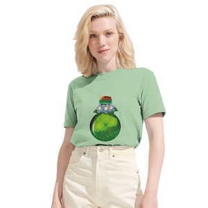 Forest Spirit in a Magic Bottle Organic In Conversion Unisex T-shirt | SOL&#39;S Legend 03981