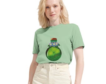 Forest Spirit in a Magic Bottle Organic In Conversion Unisex T-shirt | SOL'S Legend 03981