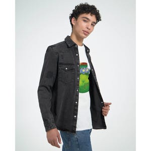 Forest Spirit in a Magic Bottle Heavyweight Unisex Crewneck T-shirt | Gildan® 5000
