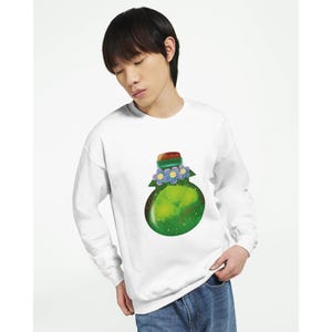 Forest Spirit in a Magic Bottle Women&#39;s Classic Unisex Crewneck Sweatshirt | Gildan® 18000