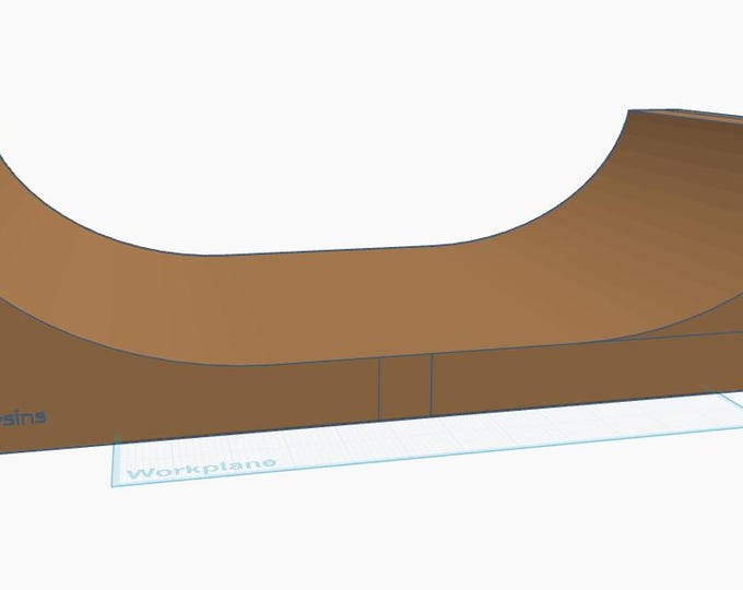 Paper Ramp Templates Papercraft Skatepark Instant Download- Fingerboard Vert Ramp, Bowl ...