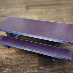 Sitzbank, Picknick-Tisch und Rampen-Leiste - Fingerboard Hindernisse im Skatepark
