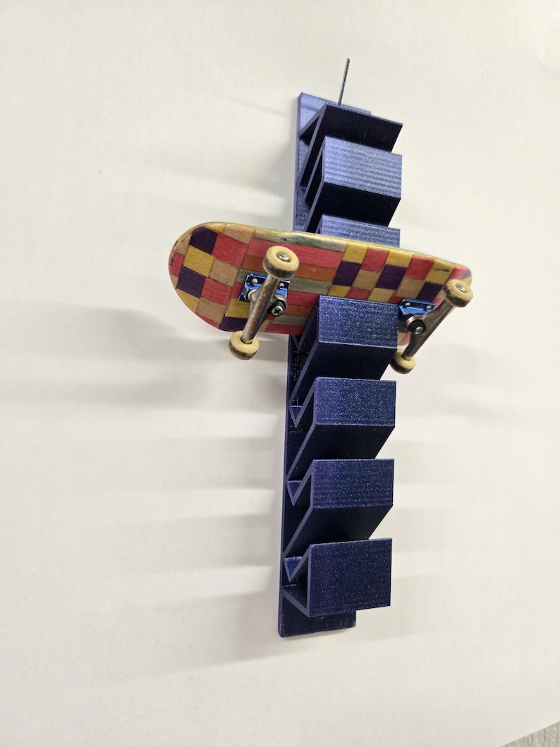 Fingerboard Display Rack Size Chart Fingerboard Display Rack & Stand - Display Your Collection in Style! - Etsy