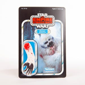 Wampa&#39;s Severed Arm Action Figure on Custom Star Wars Cardback