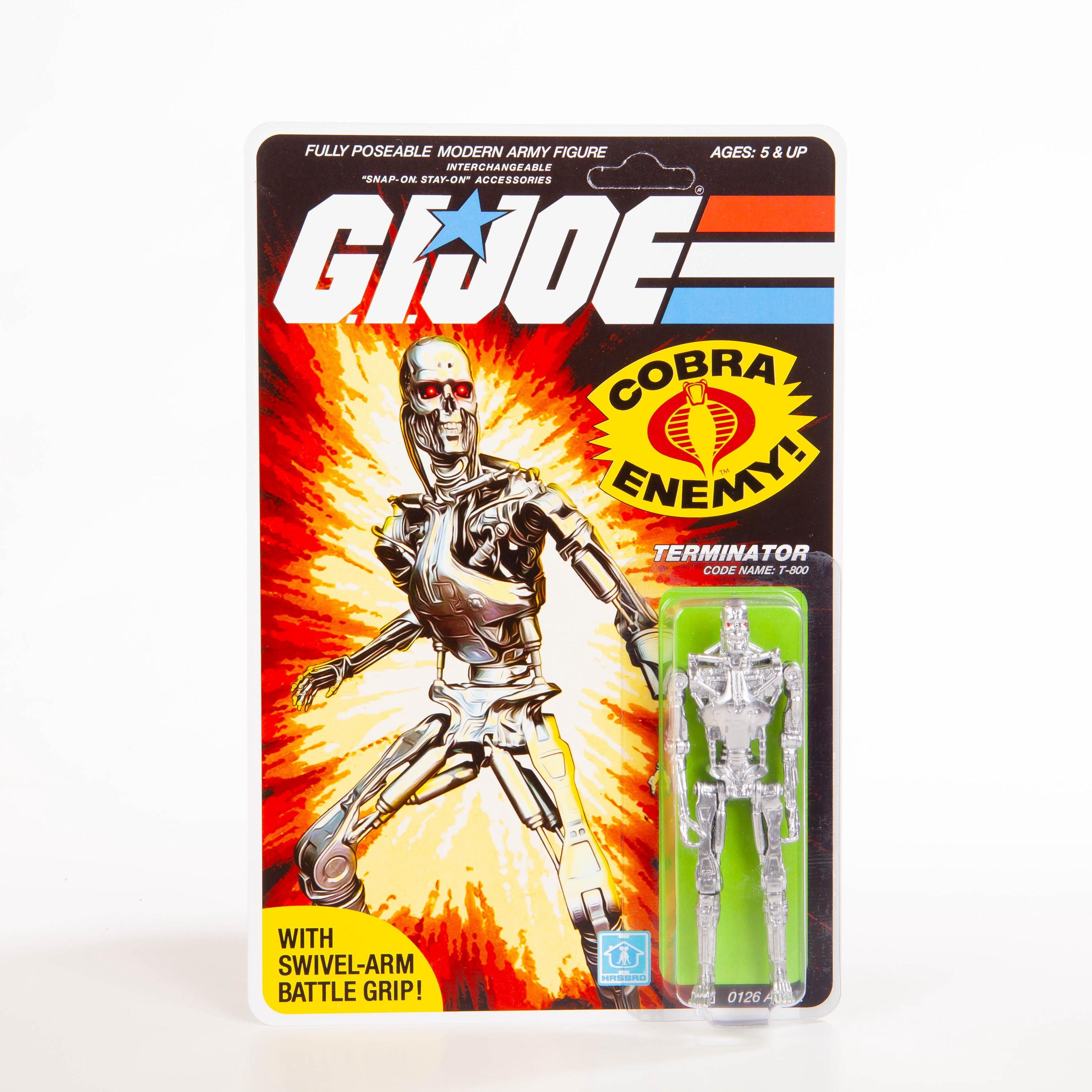 Terminator (playmates) Action Figure – Custom GI Joe Crossover