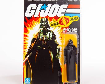 Darth Vader Retro Collection Action Figure – Custom GI Joe Crossover Cardback