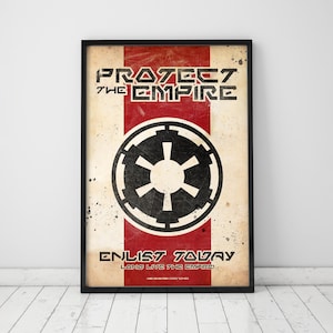 Galactic Empire Propaganda, Star Wars, Galactic Empire, Most Wanted, Star Wars Wall Decor, Star Wars Wall Art, Gift for Him, Print