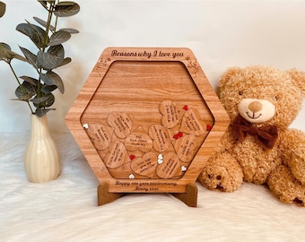 パーソナライズされた「私がお母さんを愛する10の理由」、カスタム母の日4Dシェイクギフト、「お母さんへのあなたの好きなところ」サイン