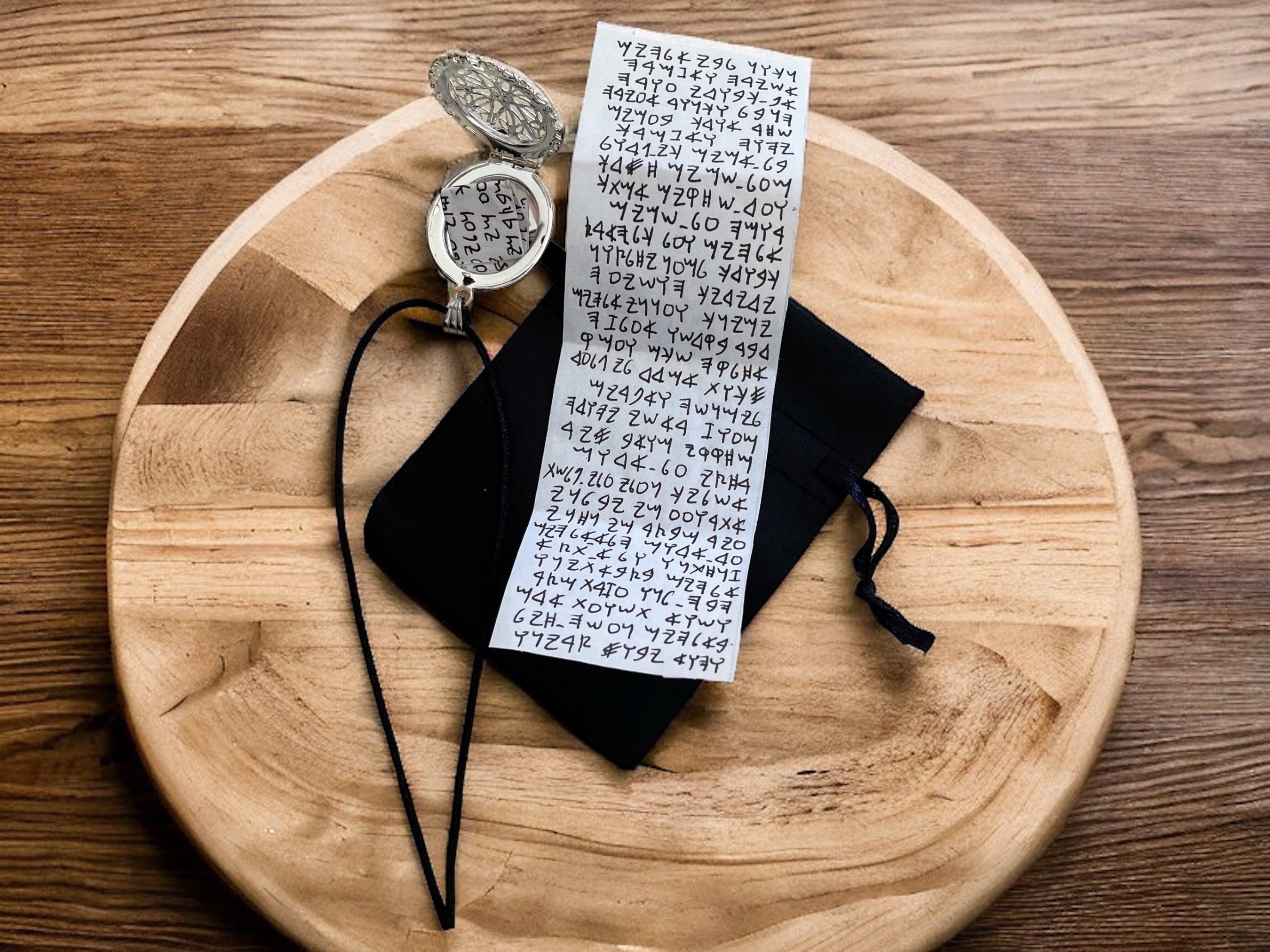 Jewish Protection Rare Handmade Hebrew Amulet|protection From Enemies | Divine Help ...