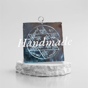 Salomons Talisman das Siegel des Gehorsams / Seltenes kraftvolles Amulett für göttlichen Schutz, Erfolg & Heilung / Verbesserung aller Bereiche des Lebens Charm!