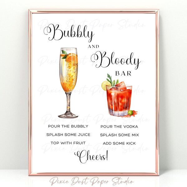 Bloody Mary Bar - Etsy