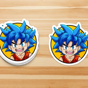 Dragon Ball Sticker Super Sayajin 4 Goku Hero Anime Decal Phone Guitar  Laptop