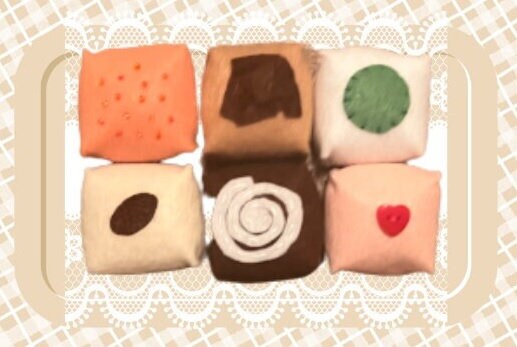 Set Wooden Stamps Coffee & Sweets, Dessert Themed Wooden Dough Stamps, Kids  Toys 