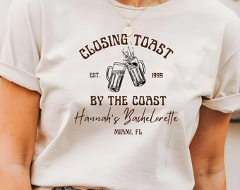 Custom Bachelorette Party T-Shirt, Social Cocktail Club