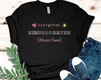 Custom Kindergarten Teacher T-Shirt, Back to School Gift