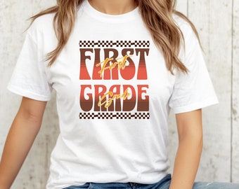 Comfort Colors® First Grade Teacher Shirt, 1st Grade Teacher Shirt, 1st Grade T-Shirt, First Grade TShirt, Elementary School, Teaching Shirt