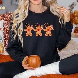 Gingerbread Shirt, Merry and Bright Sweatshirt, Christmas Sweatshirt, Family Christmas Sweatshirt, Christmas Sweatshirts for Women