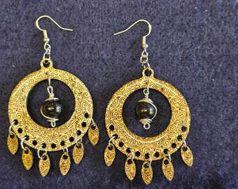 Handmade unique Indian influenced earrings