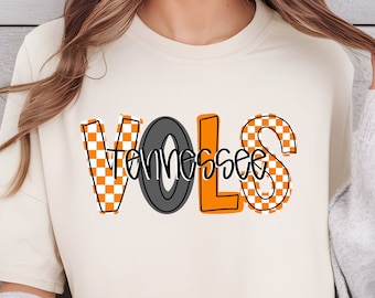 Tennessee Football Shirt, College Football Gift T-Shirt, Game Day Vols Shirt, SEC Football, Game Day T-Shirts, Gift Football shirt