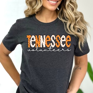 Tennessee Volunteers Shirt, Tennessee Home, Tennessee Vols Football Shirt, Tennessee State Map Shirt, Tennessee Travel Gifts