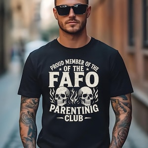 Stolzes Mitglied des FAFO Elternclub PNG, lustiges Väter Grafikdesign, Geschenke für Väter & Elternsinn Humor Kunst