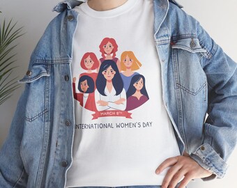 International Women's Day T-Shirt | Feminist Empowerment Tee | Women's Rights Shirt | Equality & Girl Power