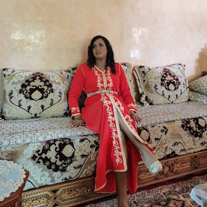 Moroccan Caftan - Arabic Abaya - Caftan - Wedding Dress - Elegant Clothes- Jalabiya - Women - Dress