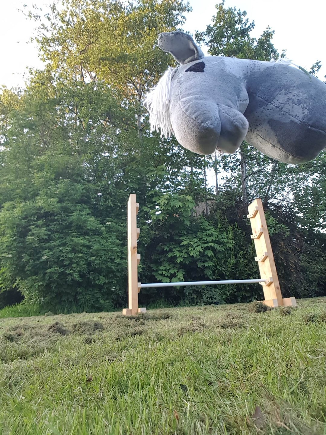 Timber Hobby Horse Jumps 60120cm Custom Colour Etsy UK