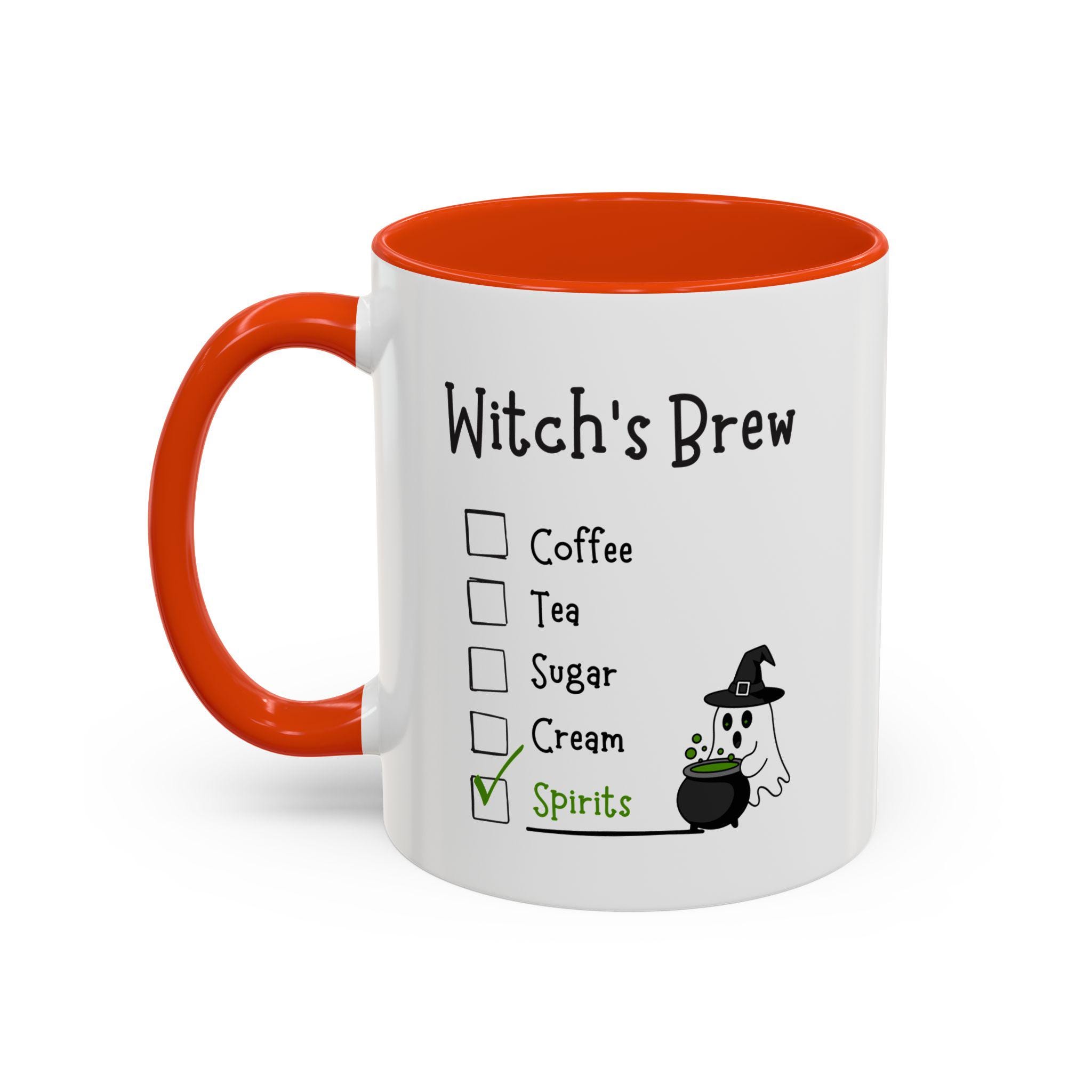 Witchy Mug, Gifts for Witchy Woman or Man, Pagan-themed Gift Idea, Witch  Coffee Mug, Two-toned Coffee Cup