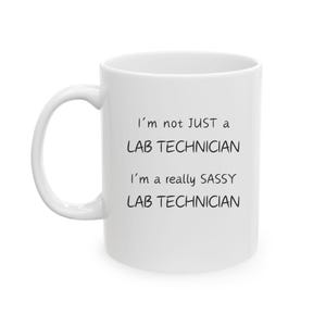 Lab Technician Mug, Gift Idea for Lab Tech, Gifts for Laboratory Technicians, Funny Medical Lab Tech Novelty Cup,Sassy Medical Lab Tech Gift