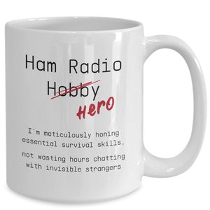 Ham Radio Mug, Ham Radio Operator Gifts, Ham Radio Gift Ideas, Gifts for Ham Radio Enthusiast, Ham Radio Gifts for Men, Ham Radio Gifts