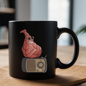 Ham Radio Mug, Amateur Radio Operator Mug, Gifts for Ham Radio Enthusiast, Ham Radio Gift for Men, Funny Ham on A Radio Novelty Cup