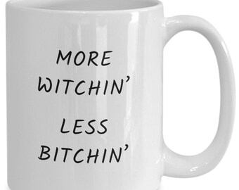 Witchy Mug, Witchy Gifts, Witchy Gifts for Women, Pagan-Themed Gift Ideas, Witchy Coffee Mug, Funny Witch Novelty Cup, Wiccan Gifts
