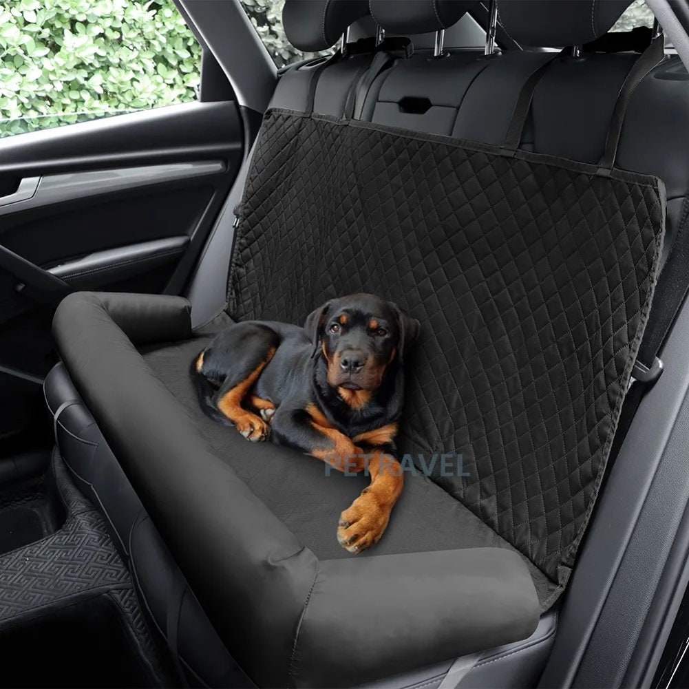 Waterproof Front Seat Car Cover, Full Protection Dog Car Seat Cover with  Side Flaps, Nonslip Scratchproof Captain Chair Seat Cover Fits for Cars,  Trucks, SUVs, Jeep 